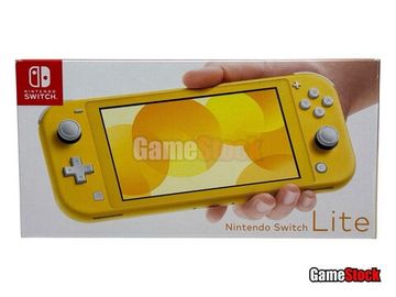 Игровая приставка Nintendo Switch Lite 32GB Желтый (Новый) + Чип + 128GB