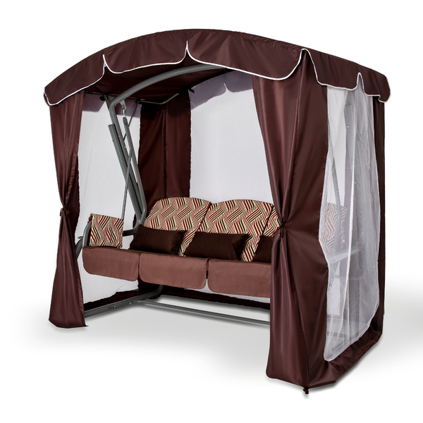 Садовые Качели Оазис Люкс шоколад