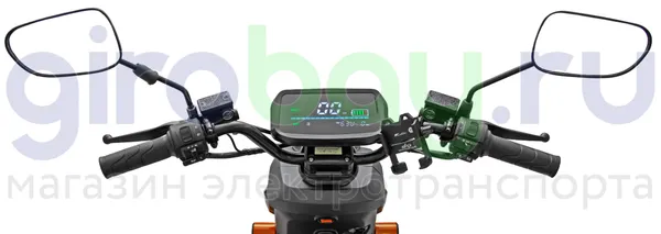Электроскутер WENBOX U2 1500W (60V/30Ah) - Чёрный фото №11