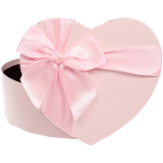 Коробка подарочная «Подарок от сердца» 18,5*17*7,5 см, розовый