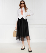 Фатиновая юбка Twinset U&amp;B - черный(241LL2KBB)