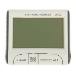 Термометр электронный с выносным датчиком IN/OUT KTj DC103