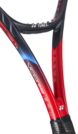 Теннисная ракетка Yonex VCORE 98 (305 g) SCARLET + струны