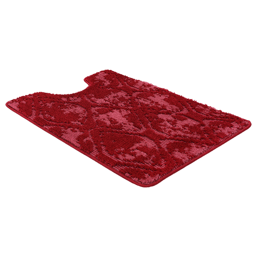 Коврик д/туалета Shahintex Vintage  60*80 вишневый (02)
