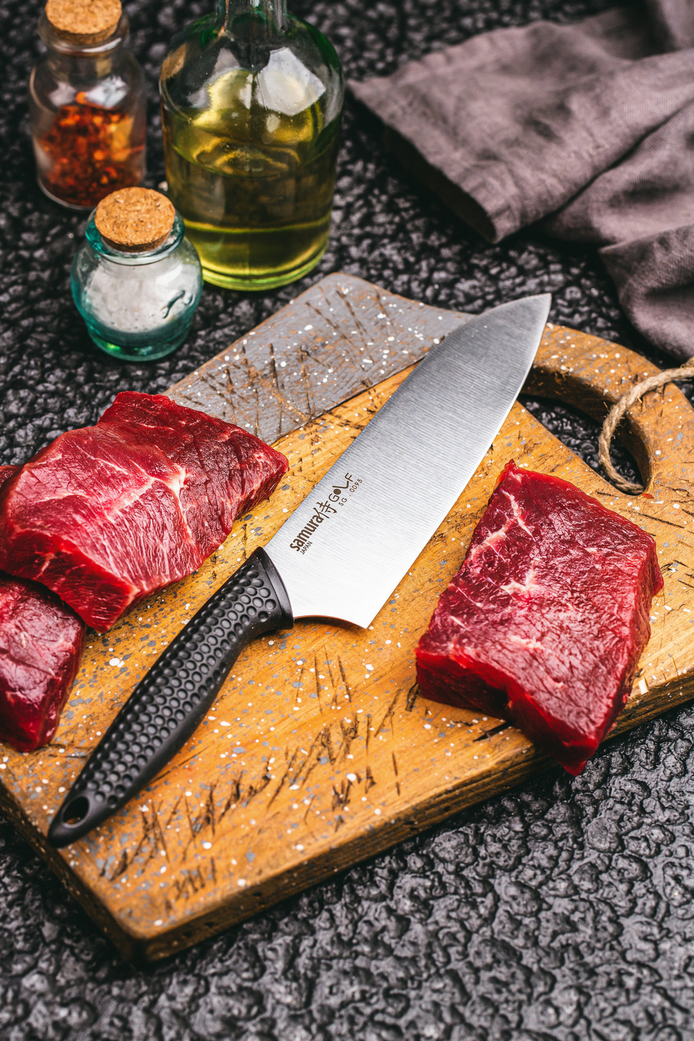 Нож кухонный Сантоку 18см Samura Golf SG-0095/A