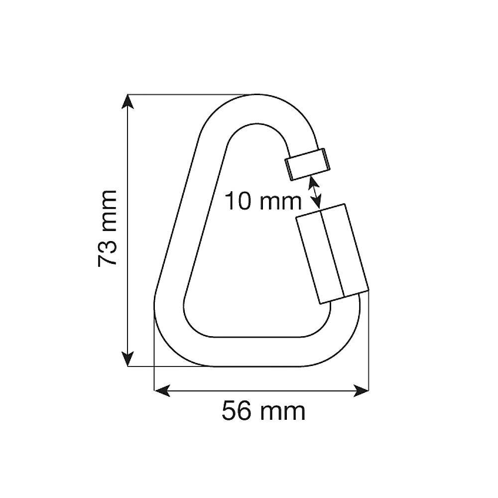 Соединительный элемент DELTA QUICK LINK 8 mm inox (Camp)