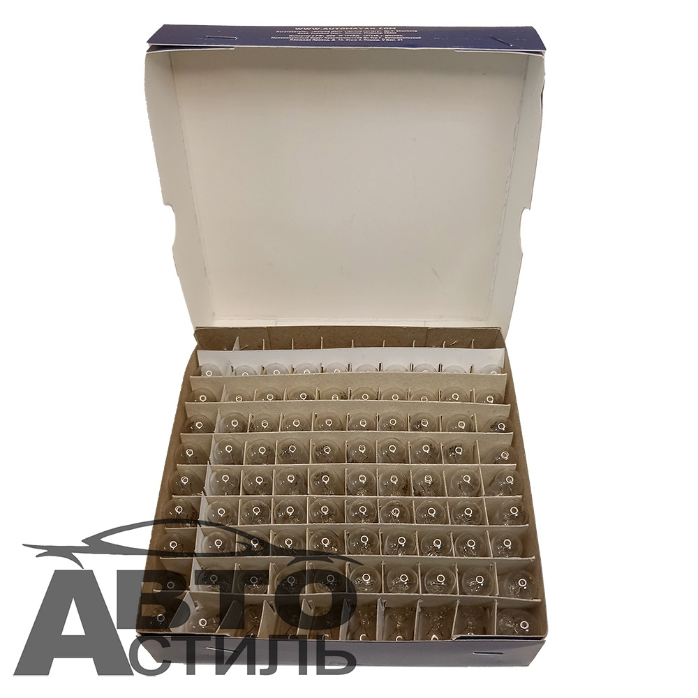 Автолампа  W 12-W 5W (без цок) (W2,1x9,5d) Маяк #61205бц