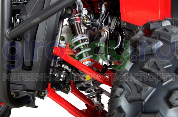Бензиновый квадроцикл WHITE SIBERIA BARS 200CC PRO (Красный)