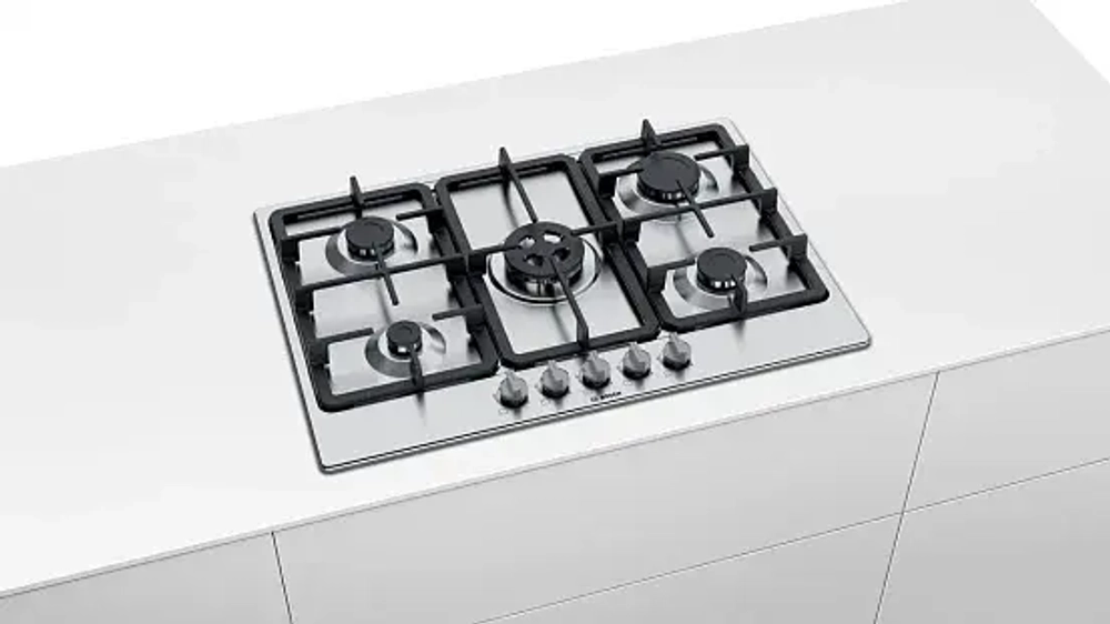    	 Встраиваемая газовая варочная панель Bosch PGQ7B5B90