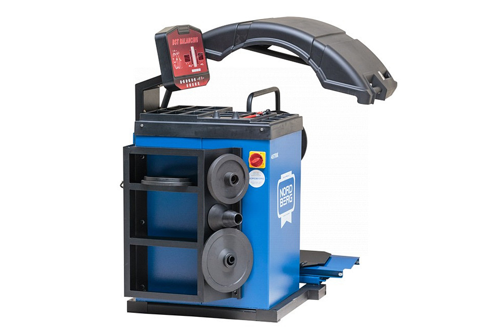 NORDBERG (45TRK(B)) Станок балансировочный для грузовых машин, синий, 380 В