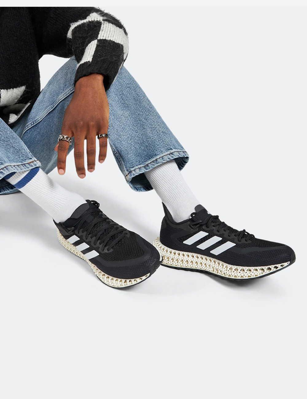 adidas 4D Core "Black Cloud White Carbon" (GX9249)