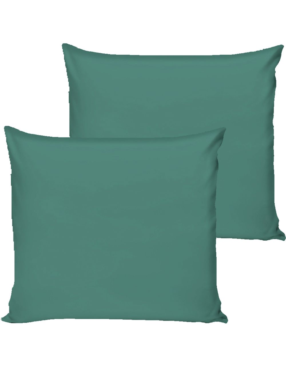 Наволочка комплект 2шт Полисатин Simple House "Малахит" 70x70 см