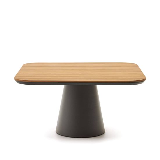 Tudons Садовый стол из алюминия серого цвета Испания La Forma