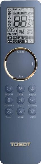 Кондиционер Tosot Clivia Deluxe T09H-SCD/I/T09H-SCD/O — (2)