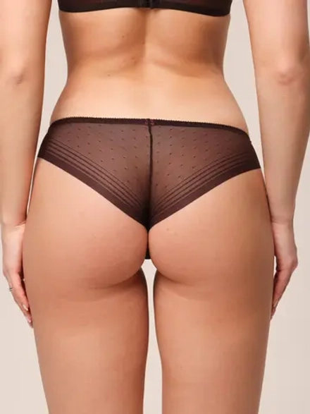 Трусы Zebra бразилиана (шоколад)