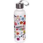 Бутылка питьевая пластиковая 600мл «Летний микс», микс цветов