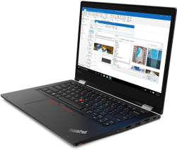 Ноутбук Lenovo ThinkPad L13 Yoga Intel Core i7 10510U, 1.8 GHz, 8192 Mb, 13.3; Full HD 1920x1080, 256 Gb SSD, DVD нет, Intel HD Graphics, WiFi, Bluetooth, Windows 10 Professional, черный 20R5000ERT