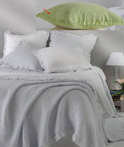 Покрывало 260x260 Mirabello Arles V07 Verde зеленый
