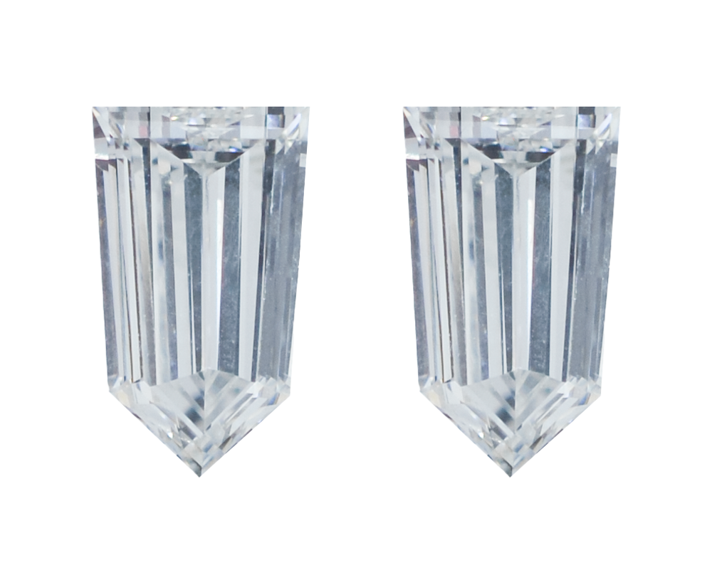 Лабораторно-выращенный бриллиант щит (пара) 0.990 ct