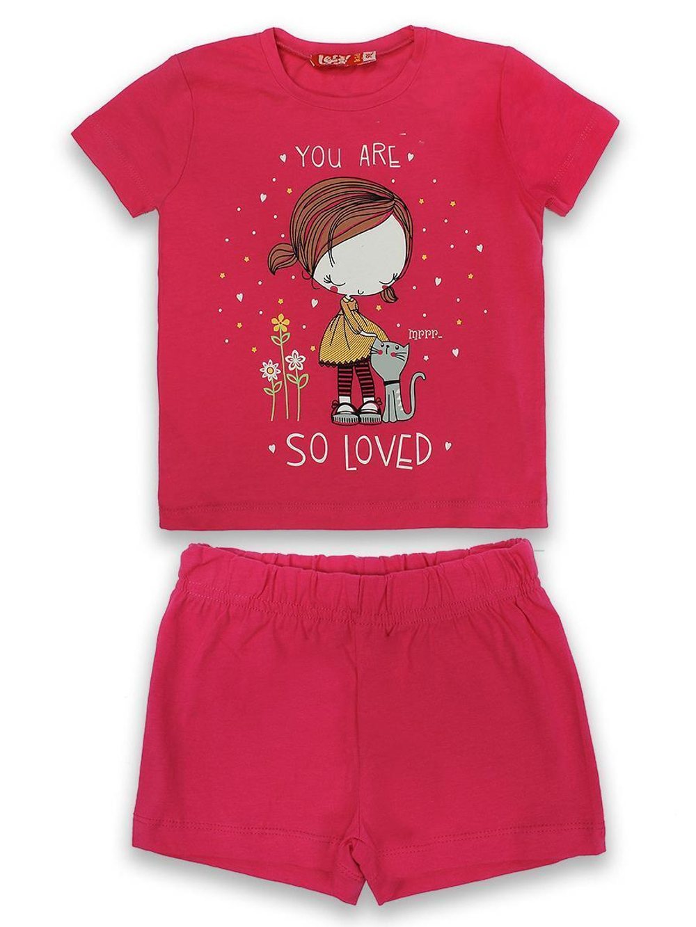 Комплект д/дев р.128 фукс (Let's Go) 91143