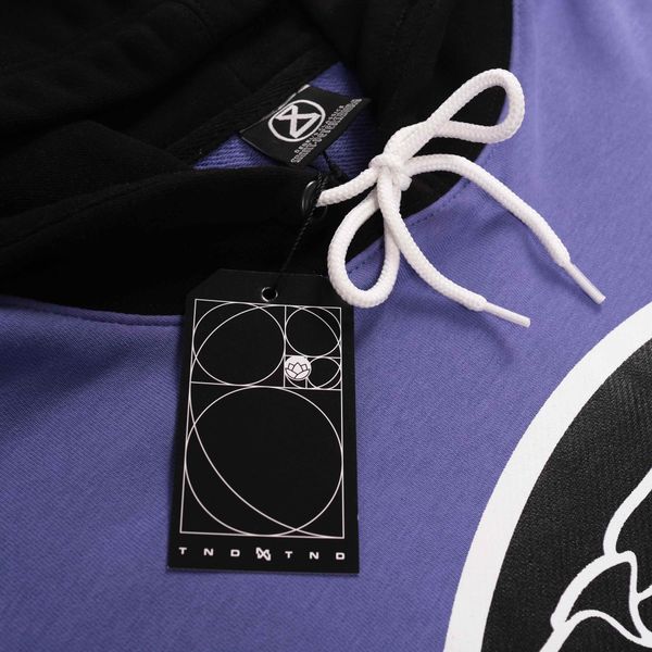Худи TNDMTND BALLER Фиолетовый - фото 9