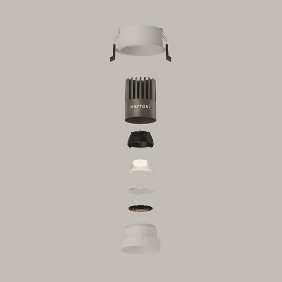 Встраиваемый светильник Technical DL115-10W-4K-W