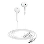 L7 USB-C semi-in-ear wired earphones with mic