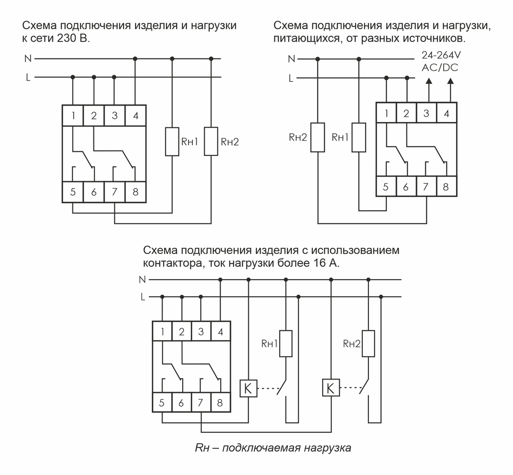 Реле времени астрономическое PCZ-527-1 суточн./недельн.; 2 канала (режим работы настраивается для кажд. канала) F&F EA02.002.017
