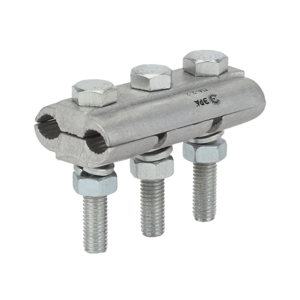 Зажим плашечный ЭРА PS-2-1 2 болта 9,1-12,0 мм2 | Арматура для СИП