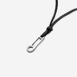 Подвеска "Булавка" 25*7,7мм, сталь без покрытия