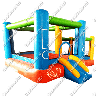 Надувной батут "Кубик" 4*4*2,5 м