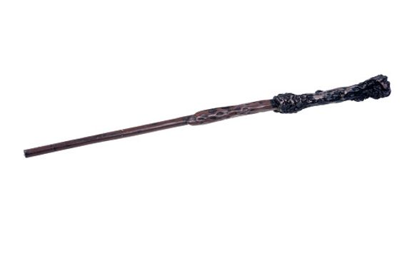 harry potter 2 old wand-material is resin LS210902 with BLACK Magic Wand