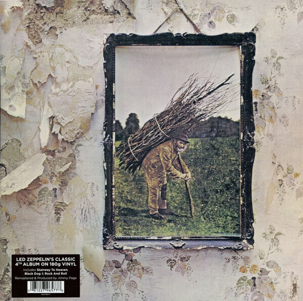 LED ZEPPELIN - LED ZEPPELIN IV. 1LP (180 Gram Black Vinyl/Gatefold)