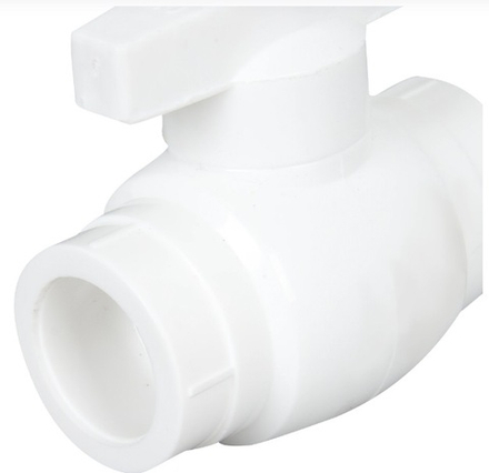 Кран полипропиленовый шаровый стандартнопроходной PN25 d25мм