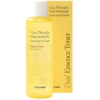 Тонер-эссенция с физалисом и ниацинамидом TRIMAY Vita Physalis Niacinamide Stop&Bright Toner 200 мл