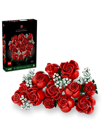 Конструктор Лего Айконс Букет роз | LEGO Icons Bouquet of Roses 10328 - 822 детали (18+)