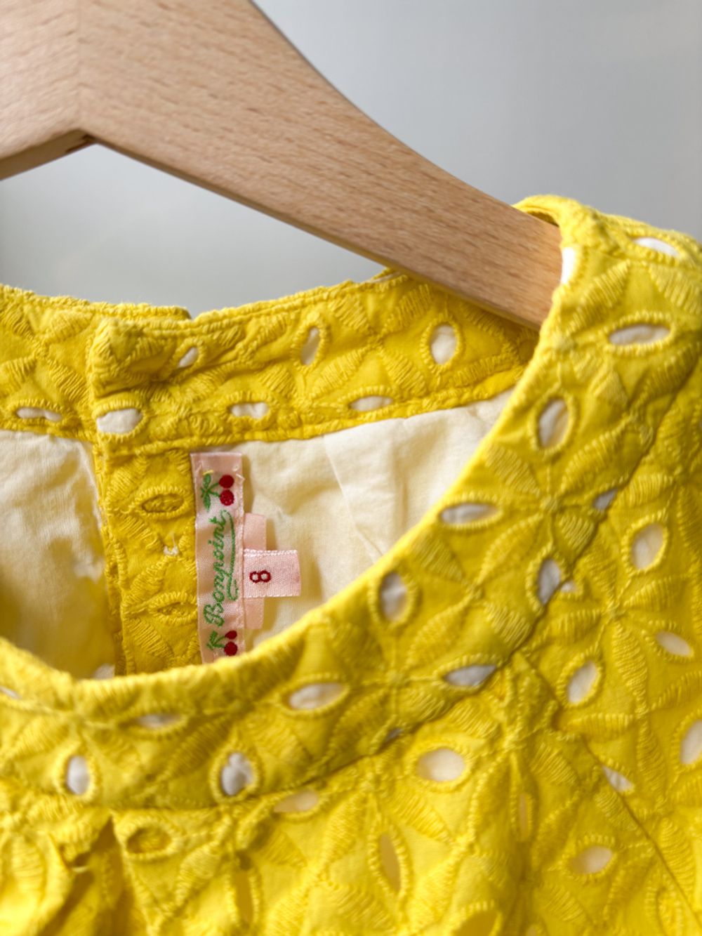 Хлопковая блузка Bonpoint, 128