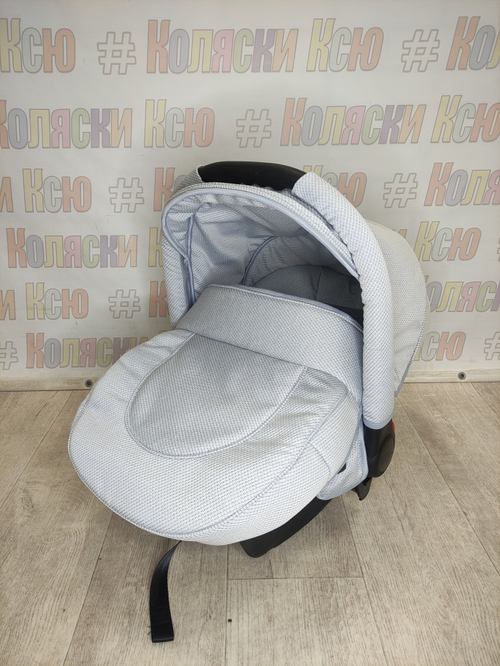 Автолюлька Adamex Carlo группа 0+ (0-10кг) св. серый