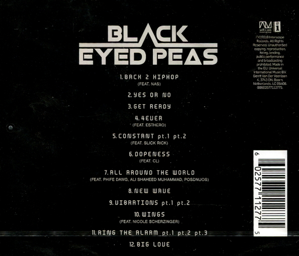 Black Eyed Peas / Masters Of The Sun Vol. 1 (CD)