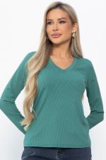 Джемпер трикотажный Бетси (зеленый) Б14870-50М LT Collection