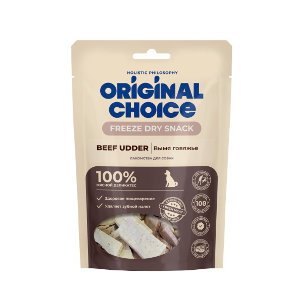 ORIGINAL CHOICE лакомство для собак сухожилия говяжьи 60г