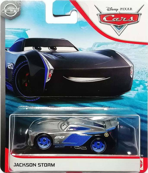 Машинка Тачки-3 Джексон Шторм серебристый №20