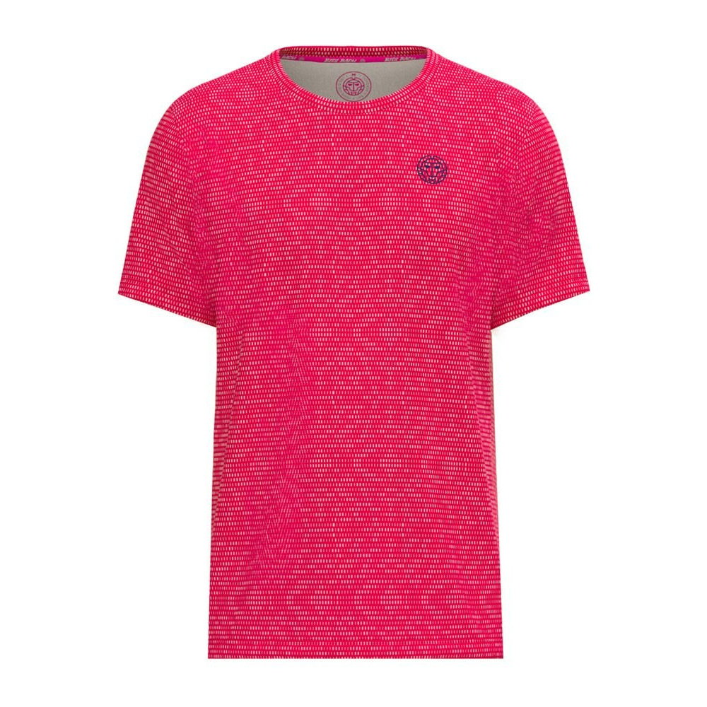 Одежда для тенниса Мужская, Футболка BIDI BADU WILD ARTS TWO COLORED TEE .