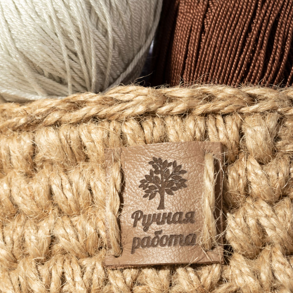 Набор бирок 10шт. Бирки для рукоделия с Вашим логотипом.