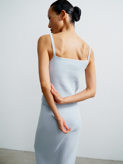 Топ VALERA, светло-голубой