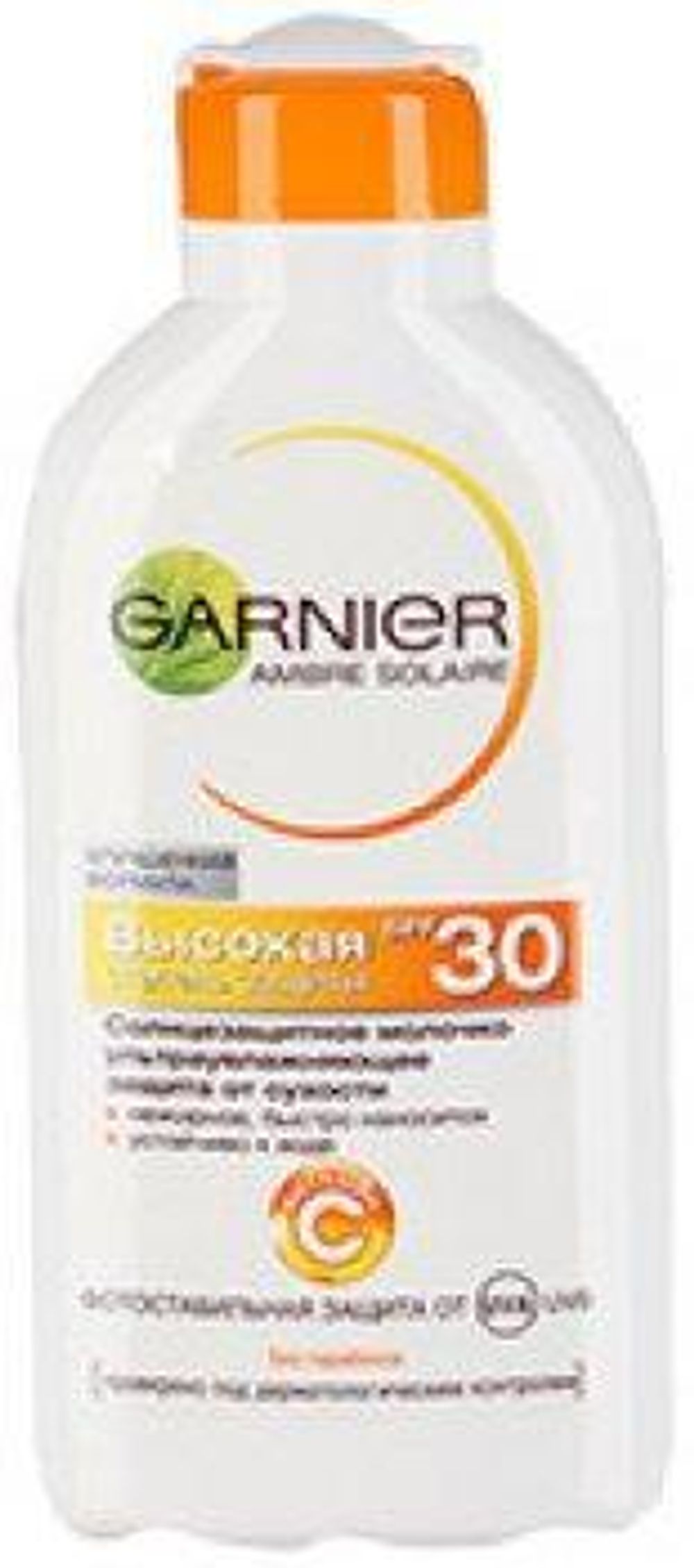 Garnier Ambre Solaire 30 SPF Солнцезащитное молочко Высокая степень защиты