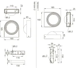 Фасадный светильник Arte Lamp
