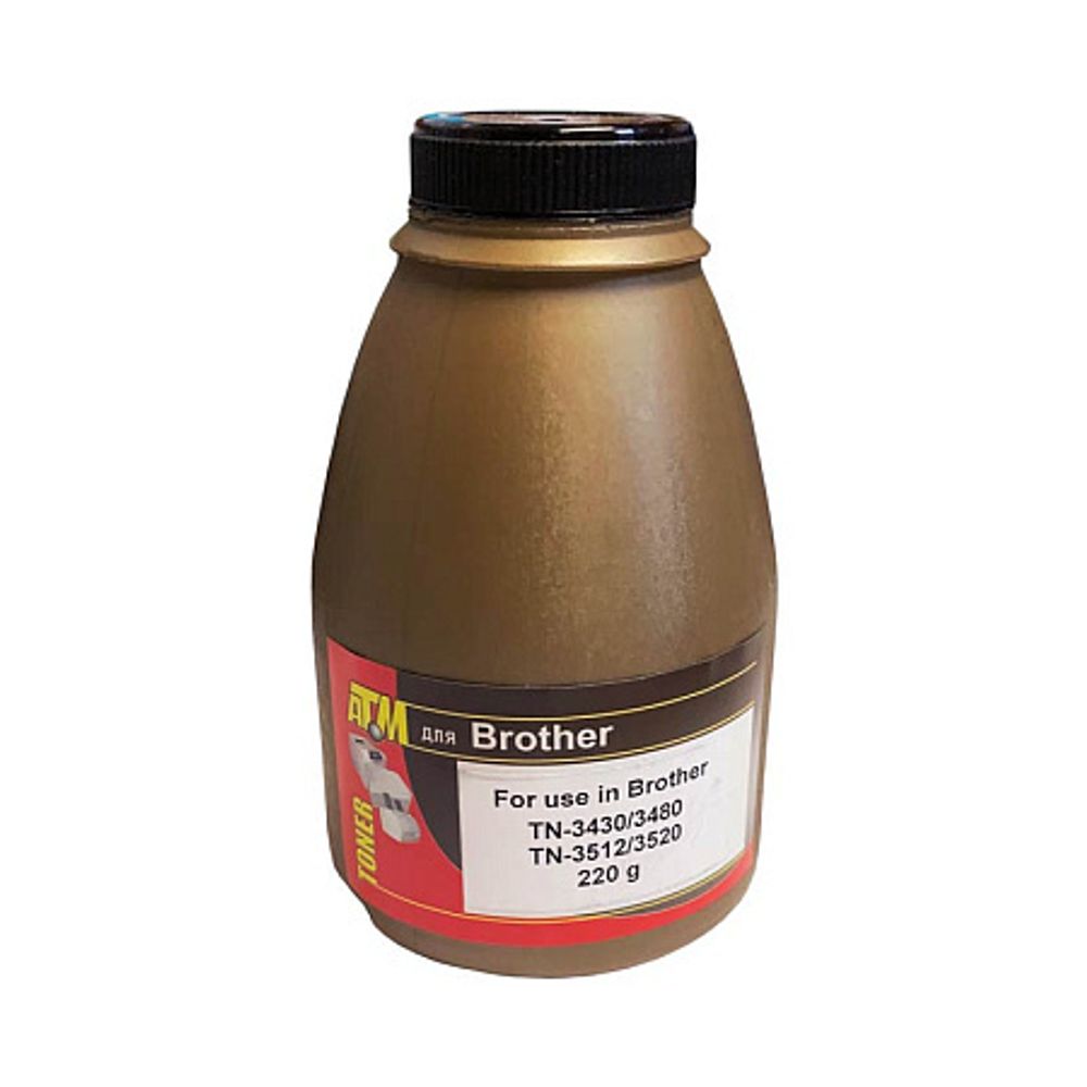 Тонер для BROTHER HL-L5000/6300/6400/DCP-L5500/6600/MFC-L5700/6800/6900 (TN-3430/3480/TN-3512/3520) (220г, 8K) Gold ATM