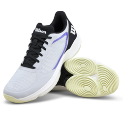 Мужские кроссовки для Падел Wilson Hurakn Lite - gray dawn/black/tender yellow