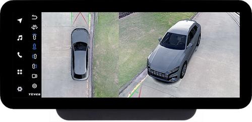 Магнитола для Hyundai H1, Grand Starex, 2018-2022 (ШГУ цветной) - Teyes LUX ONE 360 монитор 12.3" 2K QLED на Android 10, Быстрая, CarPlay, 4G SIM-слот, 4 камеры в комплекте